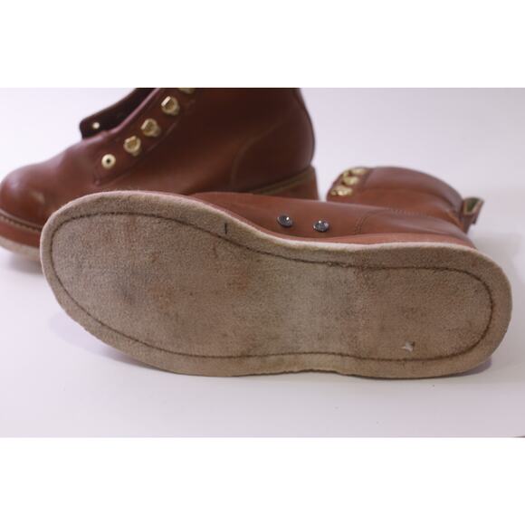 Cabela\'s, Roughneck, Wading Boots, Mens 11.5 - 12.5 Brown Leather, 82106012